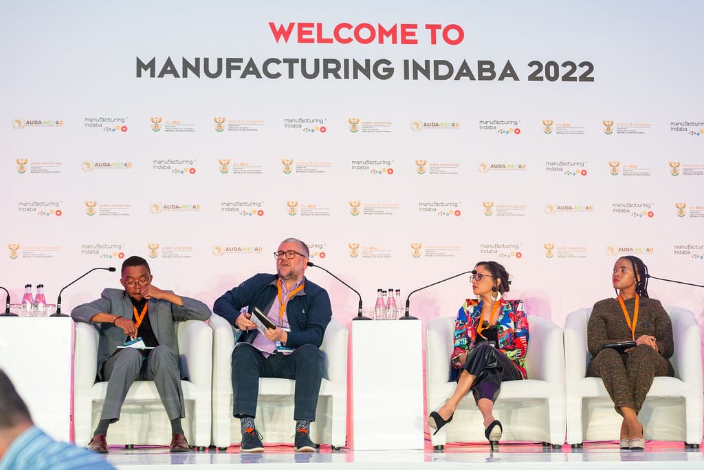 Dr. Cherise Dunn on a Manufacturing Indaba 2022 panel